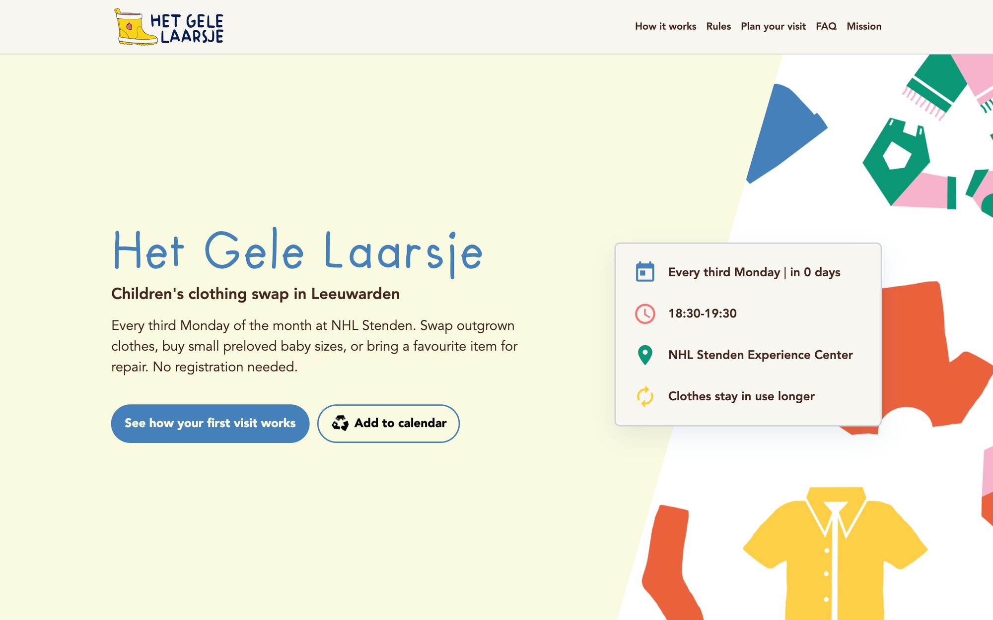 The proposed home page